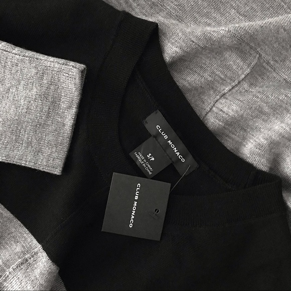 NWT Club Monaco 100% Merino Wool Mackenzie Sweater - Picture 4 of 15